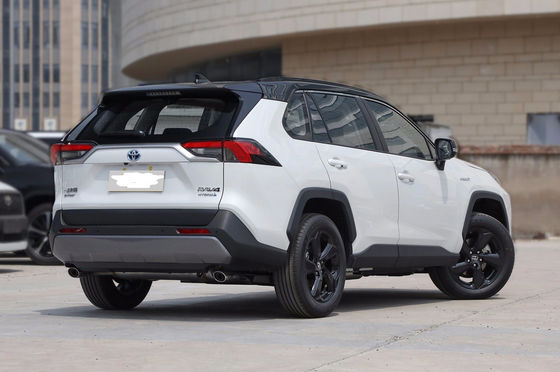 Compact Toyota Hybrid Vehicle RAV4 2022 Dual Engine 2.5L E-CVT 4WD Flagship Version